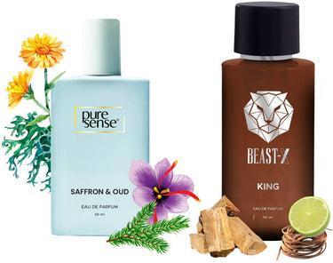 PS Saffron + BEAST X King EDP for Him and Her 100ml